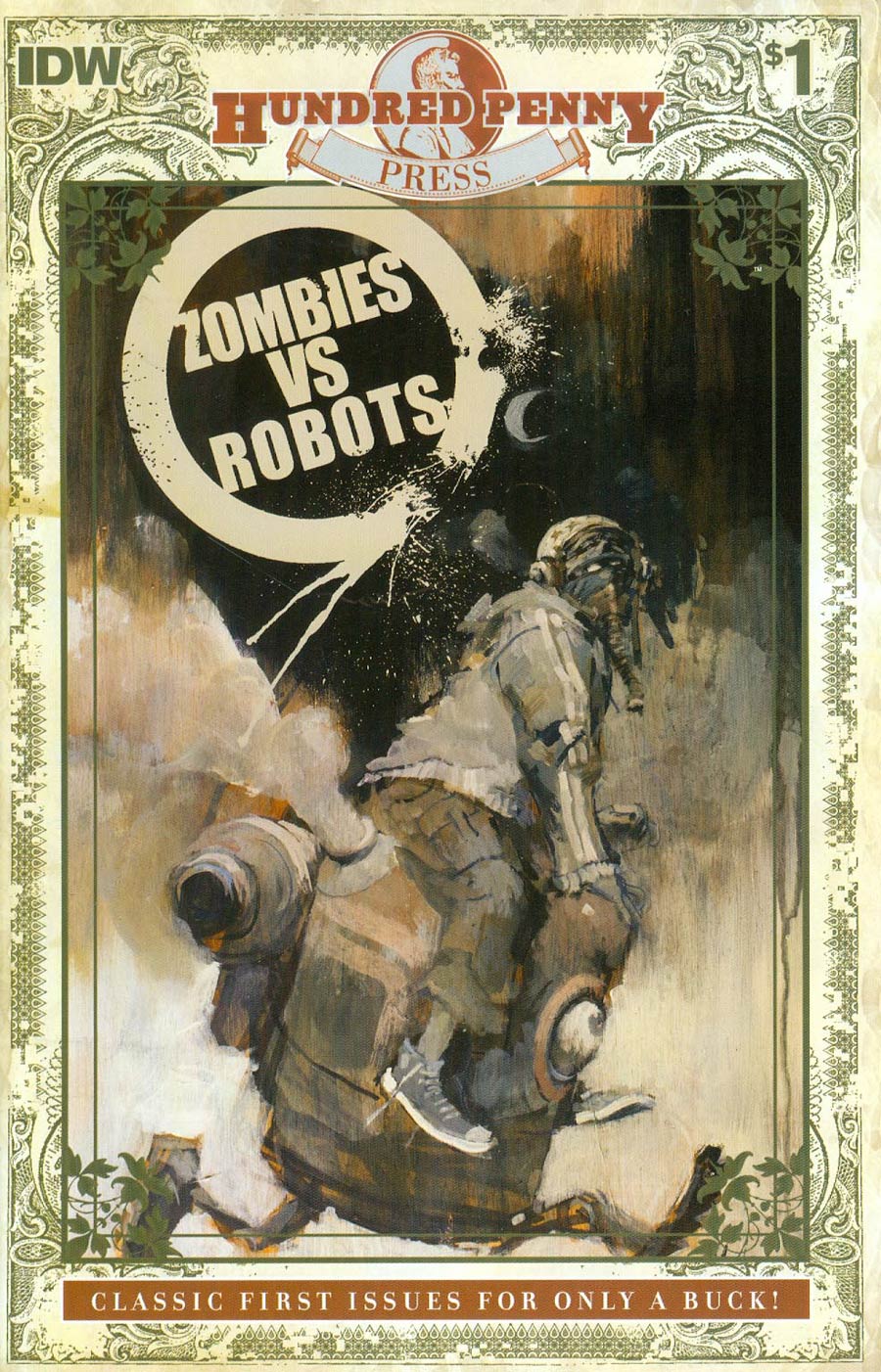 Zombies vs Robots Hundred Penny Press Edition