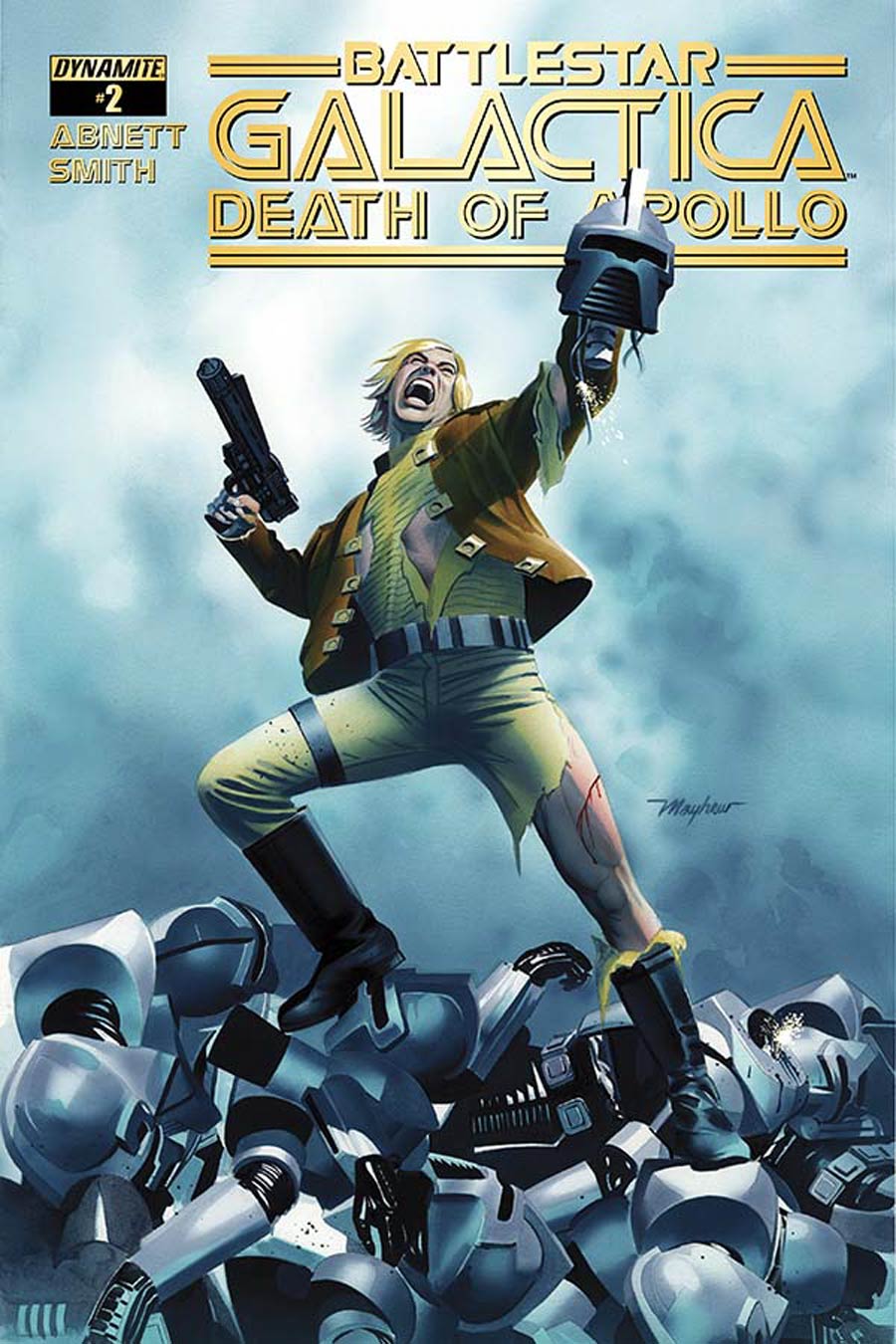 Battlestar Galactica Death Of Apollo #2 Cover A Regular Mike Mayhew Cover