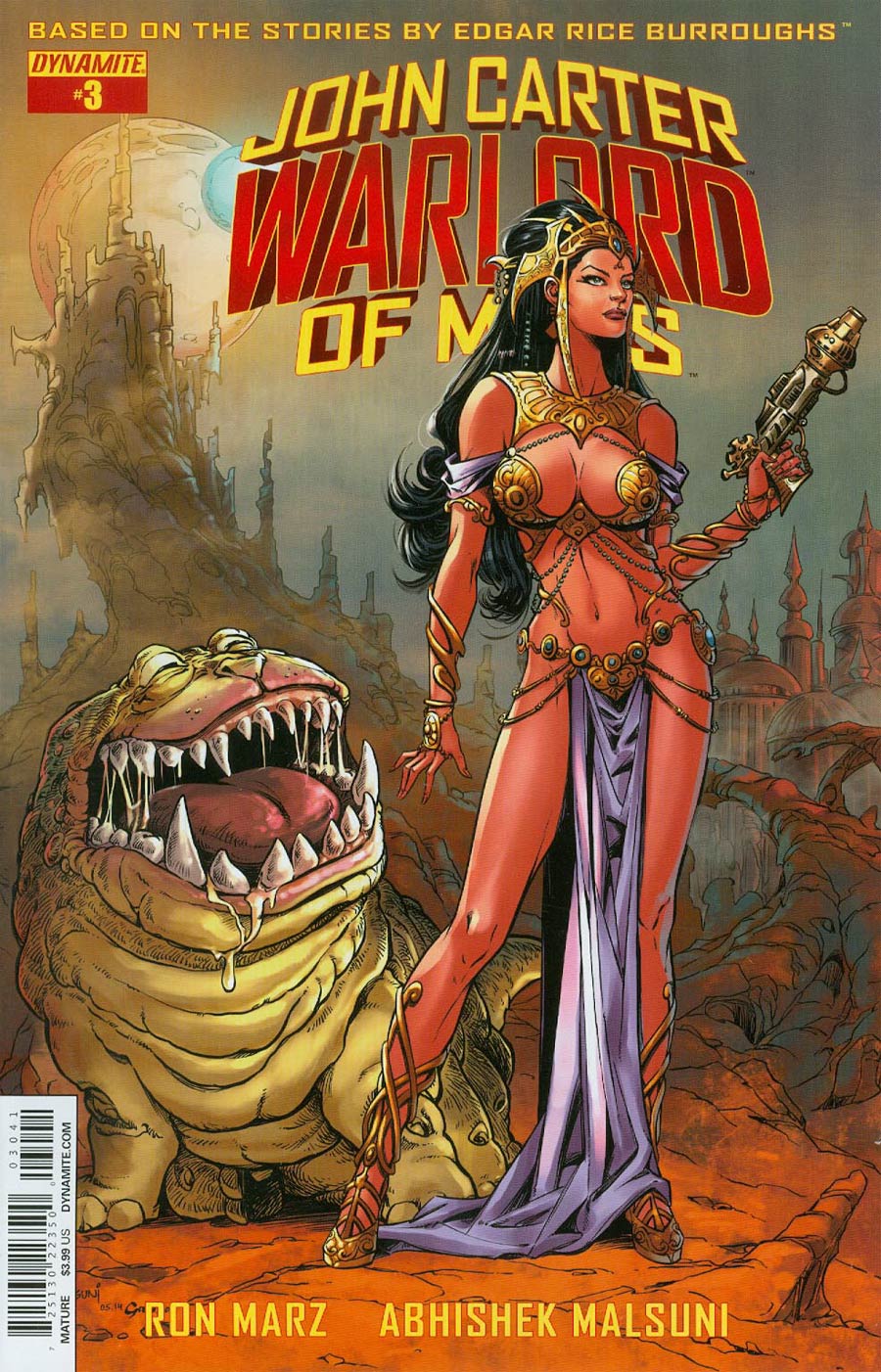 John Carter Warlord Of Mars Vol 2 #3 Cover D Variant Abhishek Malsuni Subscription Cover