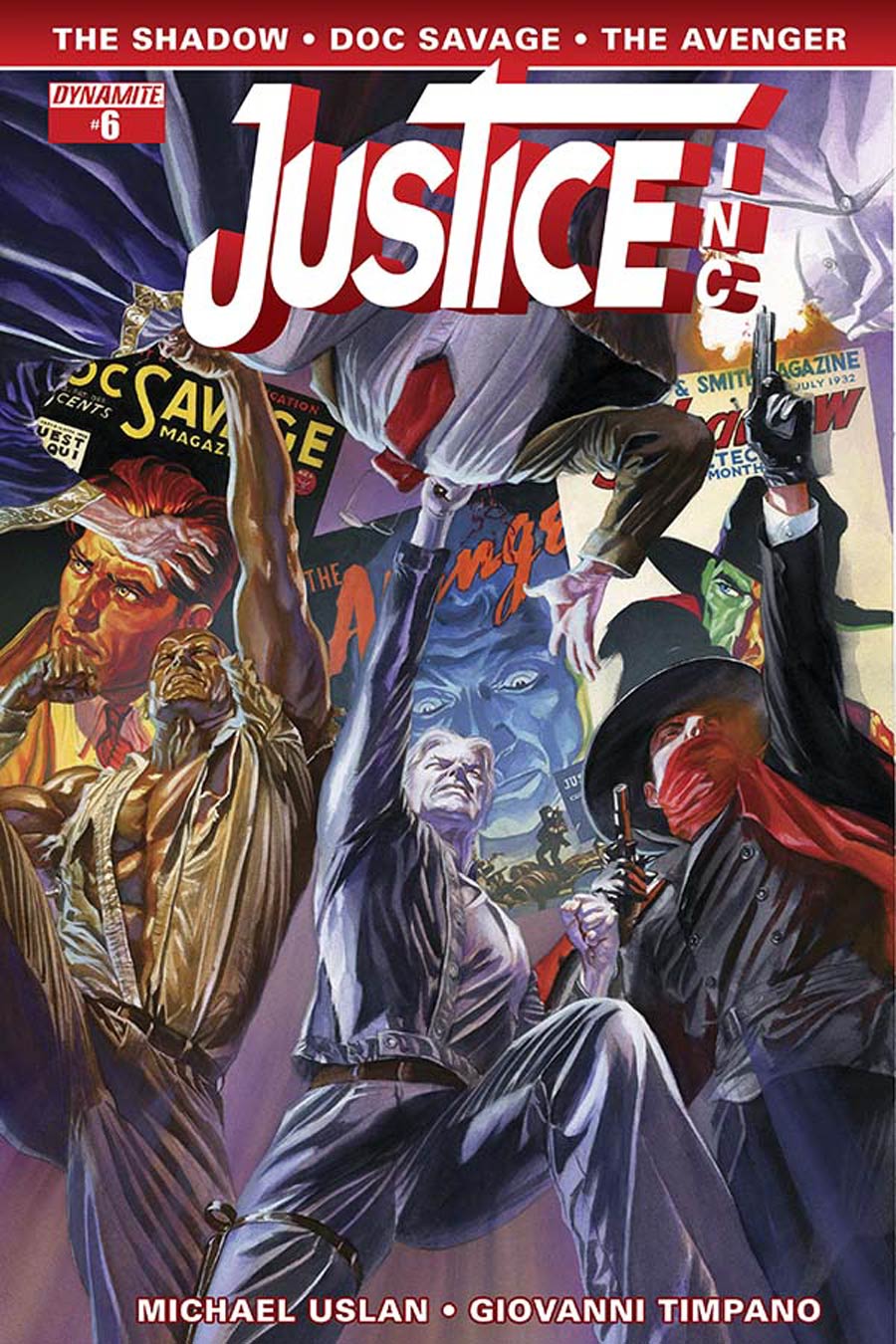 Justice Inc Vol 3 #6 Cover A Regular Alex Ross Cover