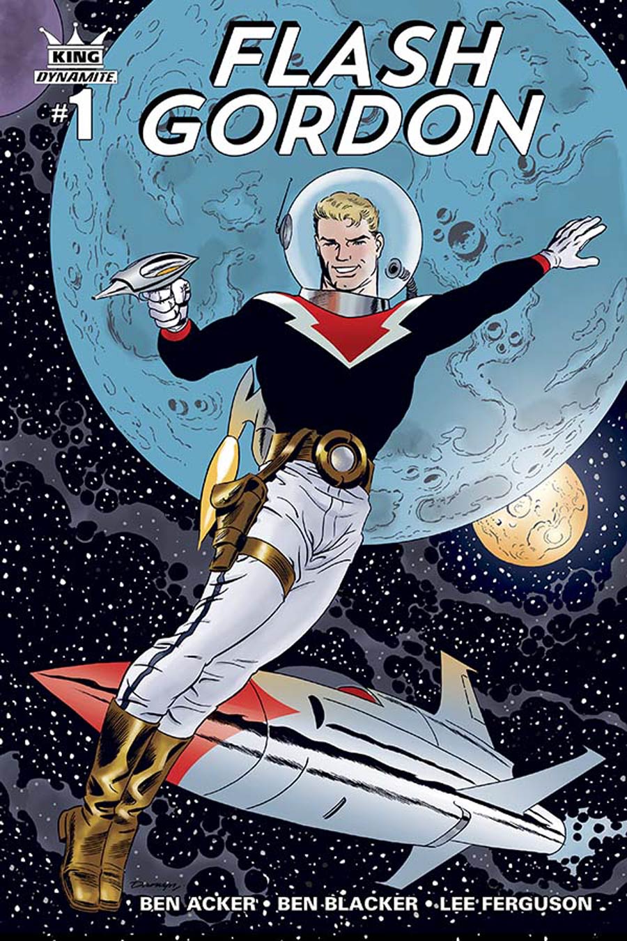 King Flash Gordon #1 Cover A Regular Darwyn Cooke Color Connecting Cover (1 Of 5)