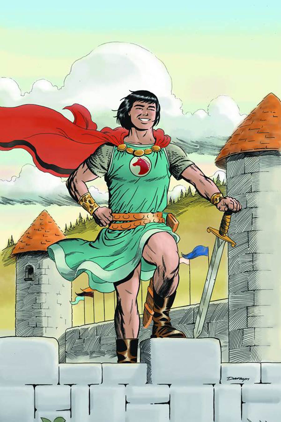 King Prince Valiant #1 Cover G Rare Darwyn Cooke Virgin Connecting Cover (3 Of 5)