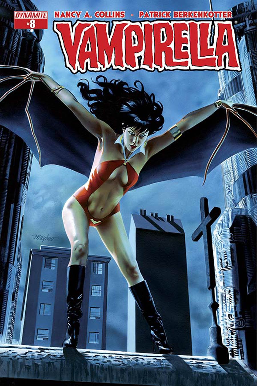 Vampirella Vol 5 #8 Cover A Regular Mike Mayhew Cover