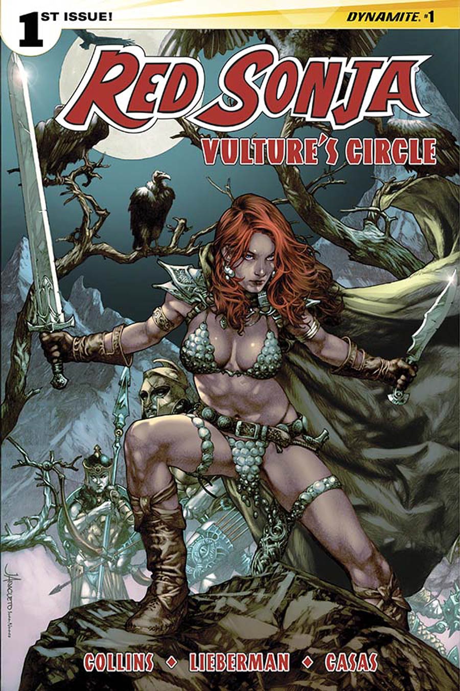 Red Sonja Vultures Circle #1 Cover A Regular Jay Anacleto Cover