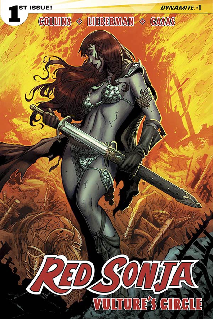 Red Sonja Vultures Circle #1 Cover B Variant Walter Geovani Cover