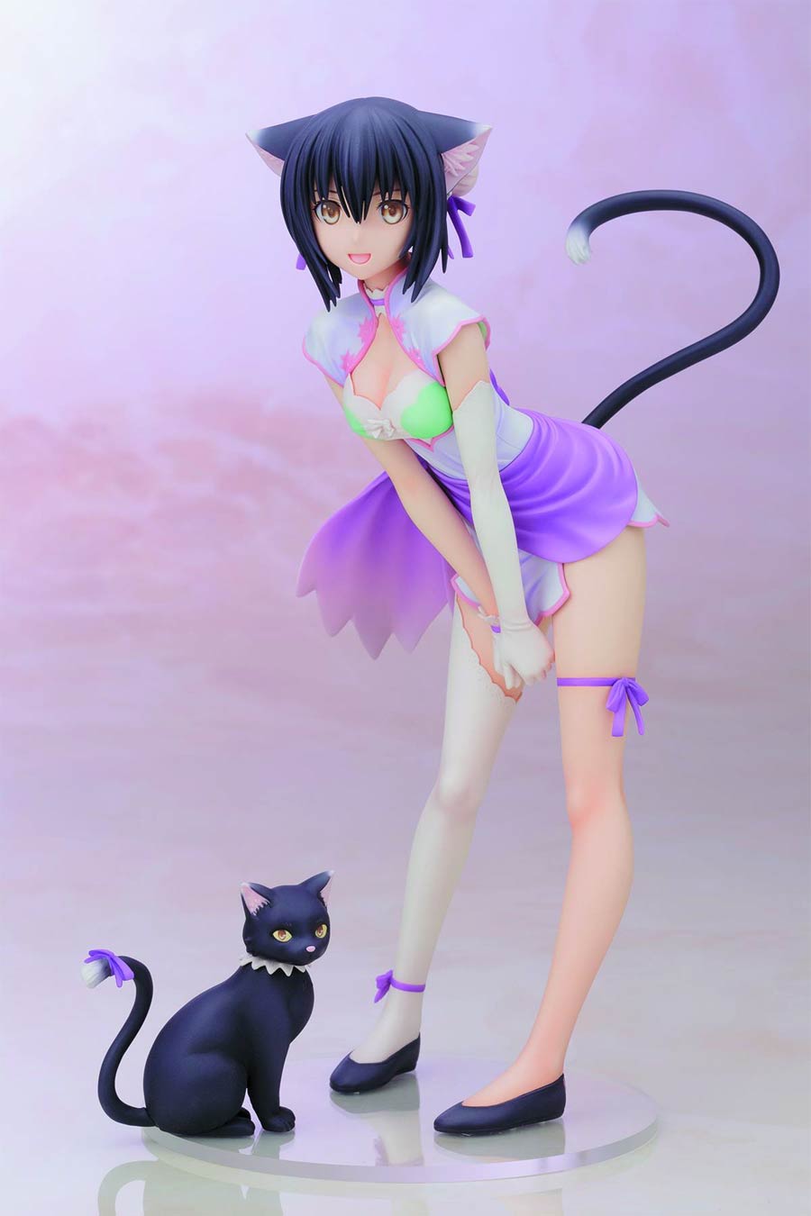 Shining Blade Ling Xiao Mei & Rinrin Ani-Statue