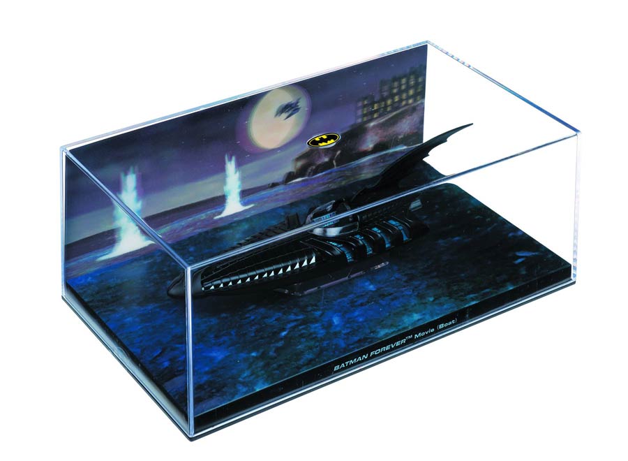 DC Batman Automobilia Collection Magazine #52 Batman Forever Movie Boat