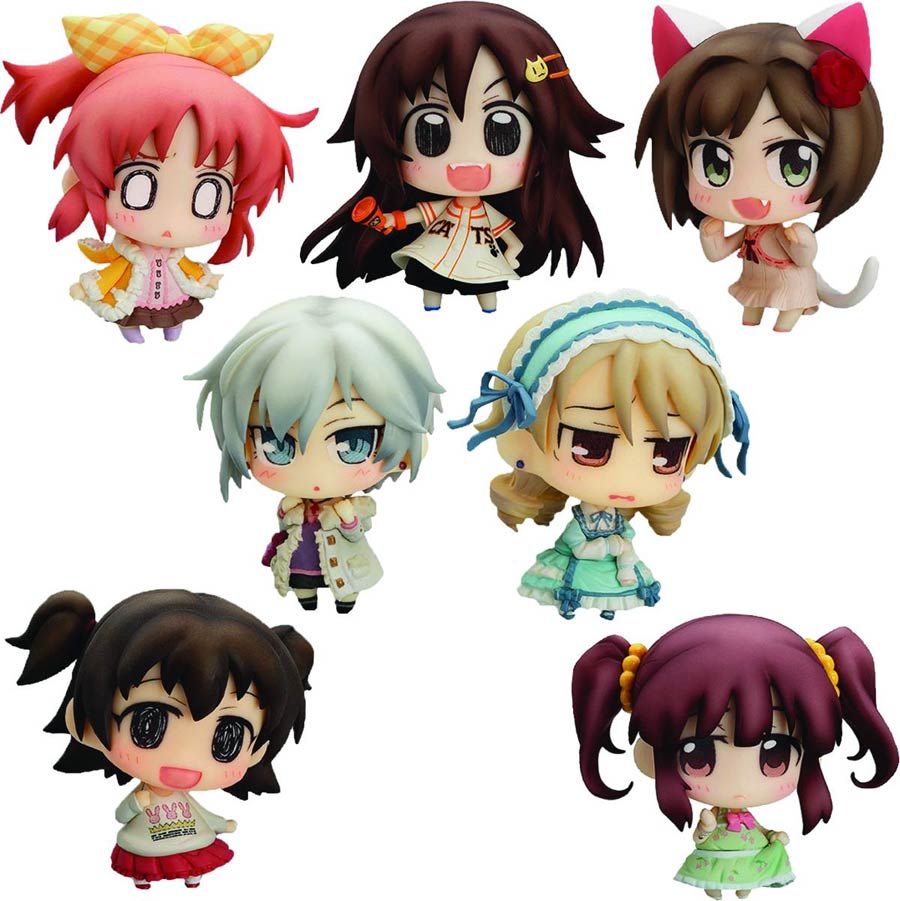 Idolmaster Cinderella Girls Minicchu Series 3 Blind Mystery Box 9-Piece Display