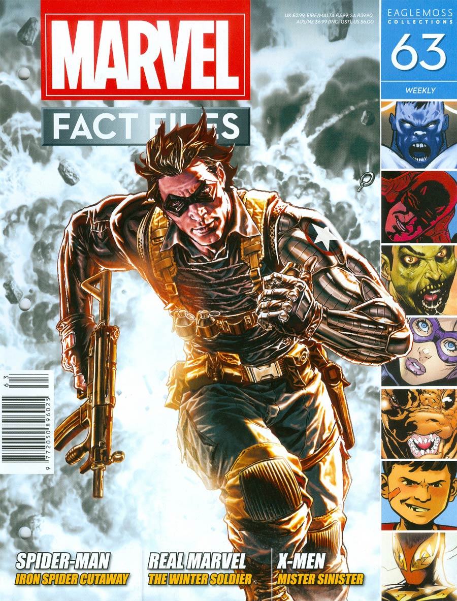Marvel Fact Files #63 Winter Soldier