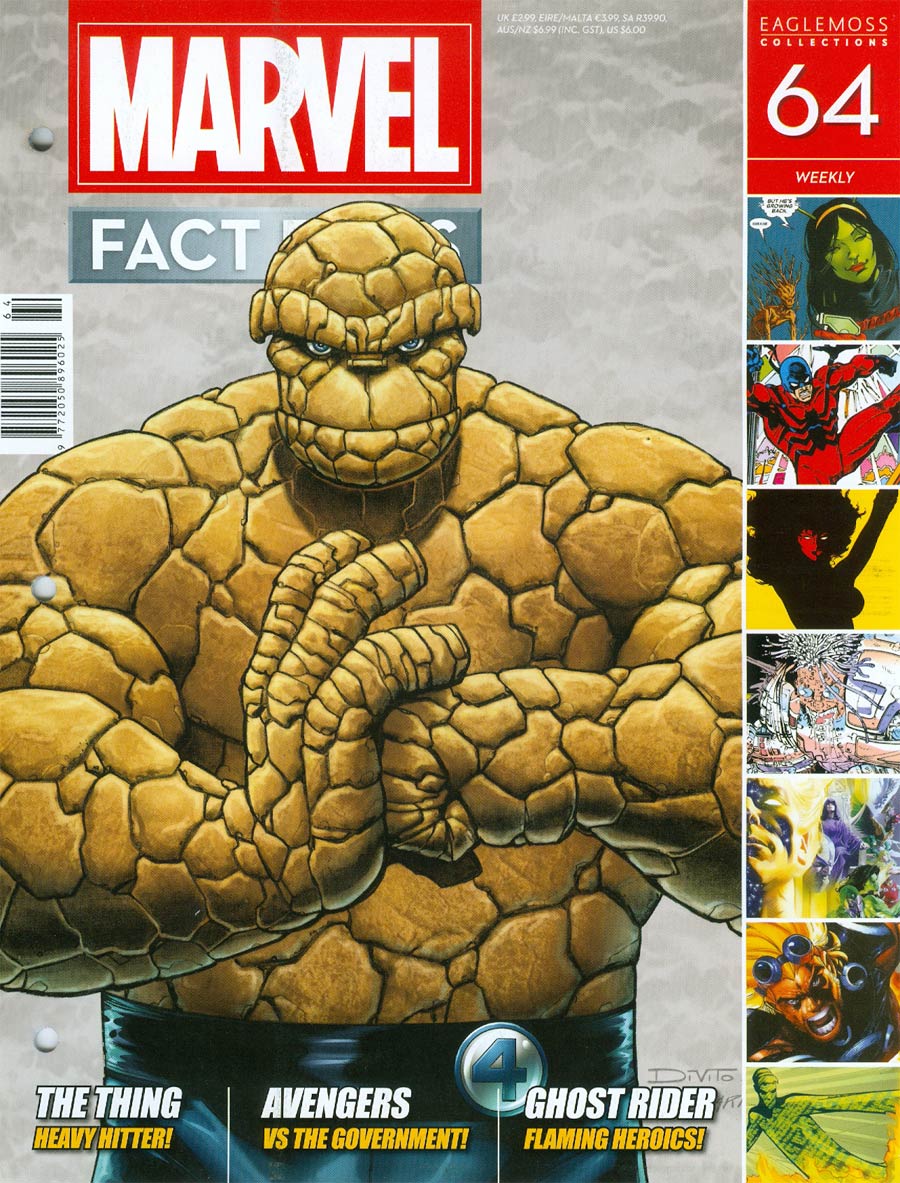 Marvel Fact Files #64 Thing
