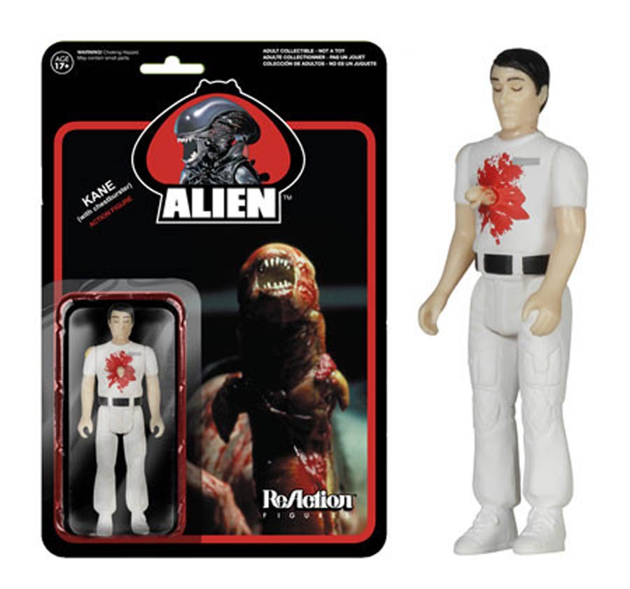 Alien ReAction Kane With Chestburster 4-Inch Action Figure
