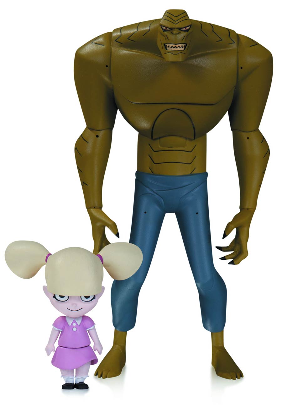 Batman Animated New Batman Adventures Killer Croc With Baby Doll Action Figure