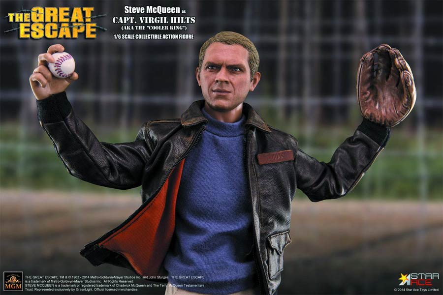 Great Escape Steve McQueen 1/6 Scale Action Figure