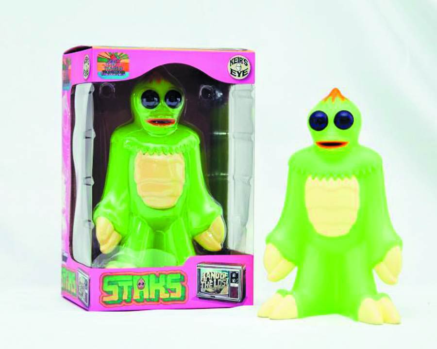 Land Of The Lost Staks Vinyl Figure - Glow-In-The-Dark