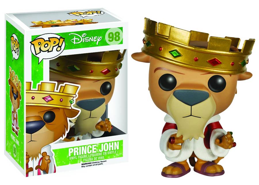 POP Disney 98 Robin Hood Prince John Vinyl Figure