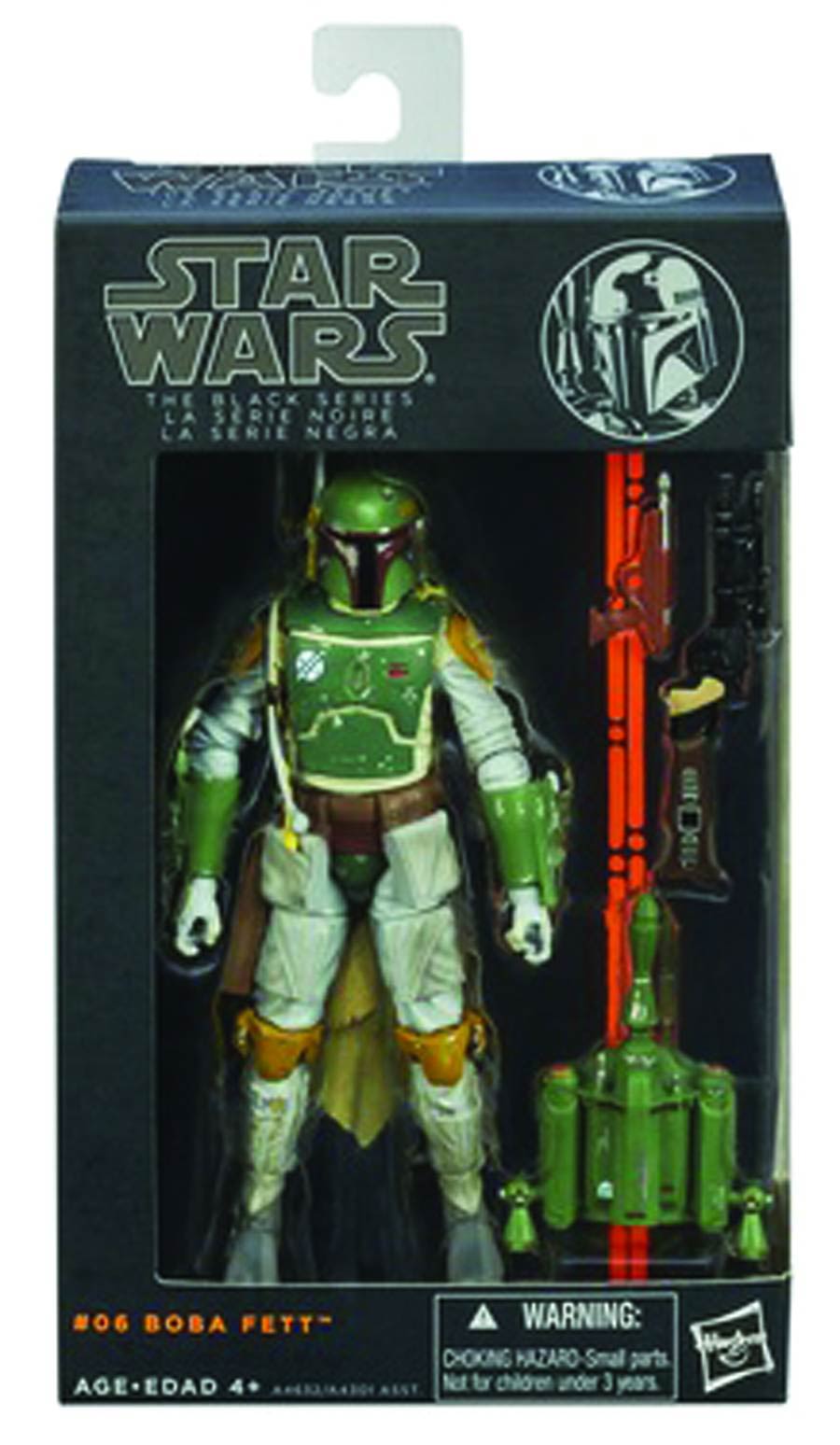 Star Wars Black Boba Fett 6-Inch Action Figure