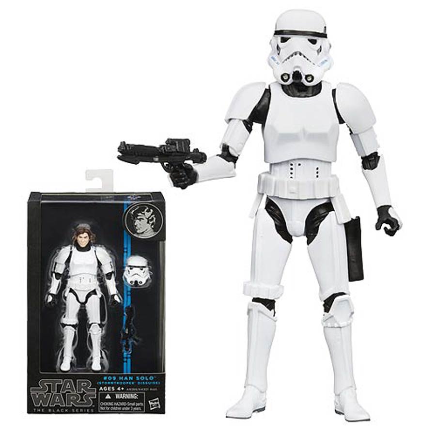Star Wars Black Han Solo As Stormtrooper 6-Inch Action Figure