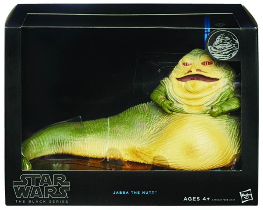 Star Wars Black Jabba The Hutt Deluxe 6-Inch Action Figure