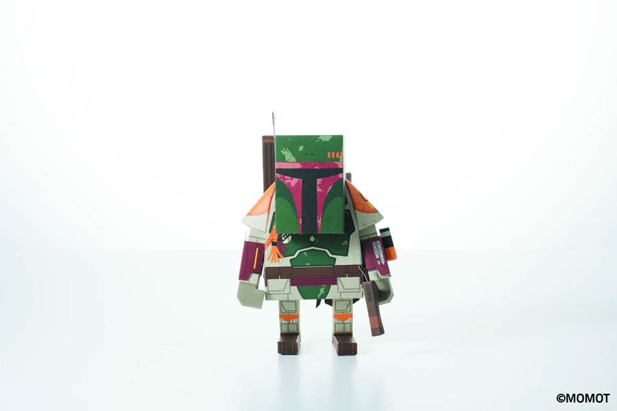 Star Wars MOMOT Papercraft Figure Kit - Boba Fett