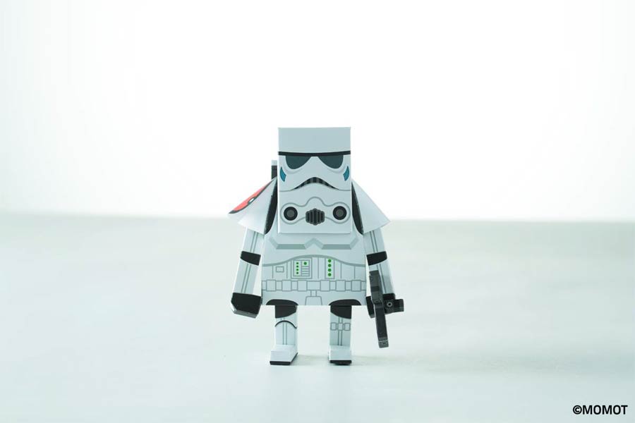 Star Wars MOMOT Papercraft Figure Kit - Stormtrooper