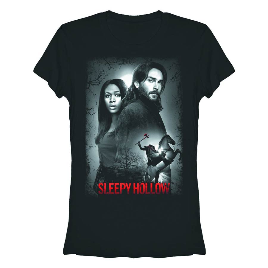 Sleepy Hollow Cast Black T-Shirt Large