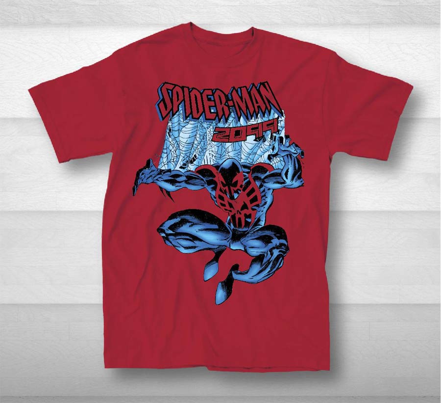 Spider-Man 2099 Red T-Shirt Large