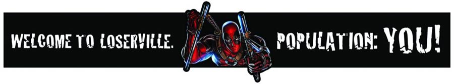 Deadpool Rubber Bracelet 12-Piece Assortment Case