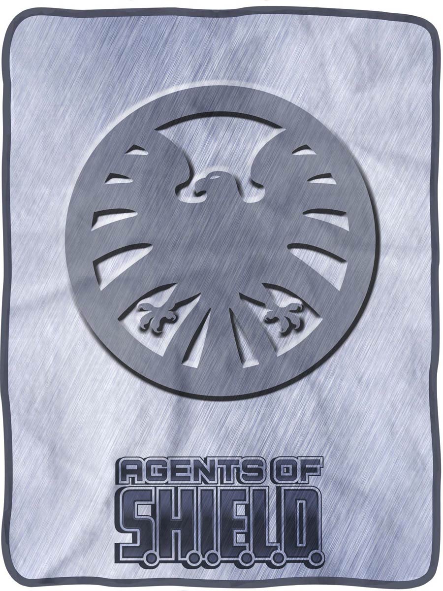 Marvel Heroes Fleece Blanket - S.H.I.E.L.D. Logo