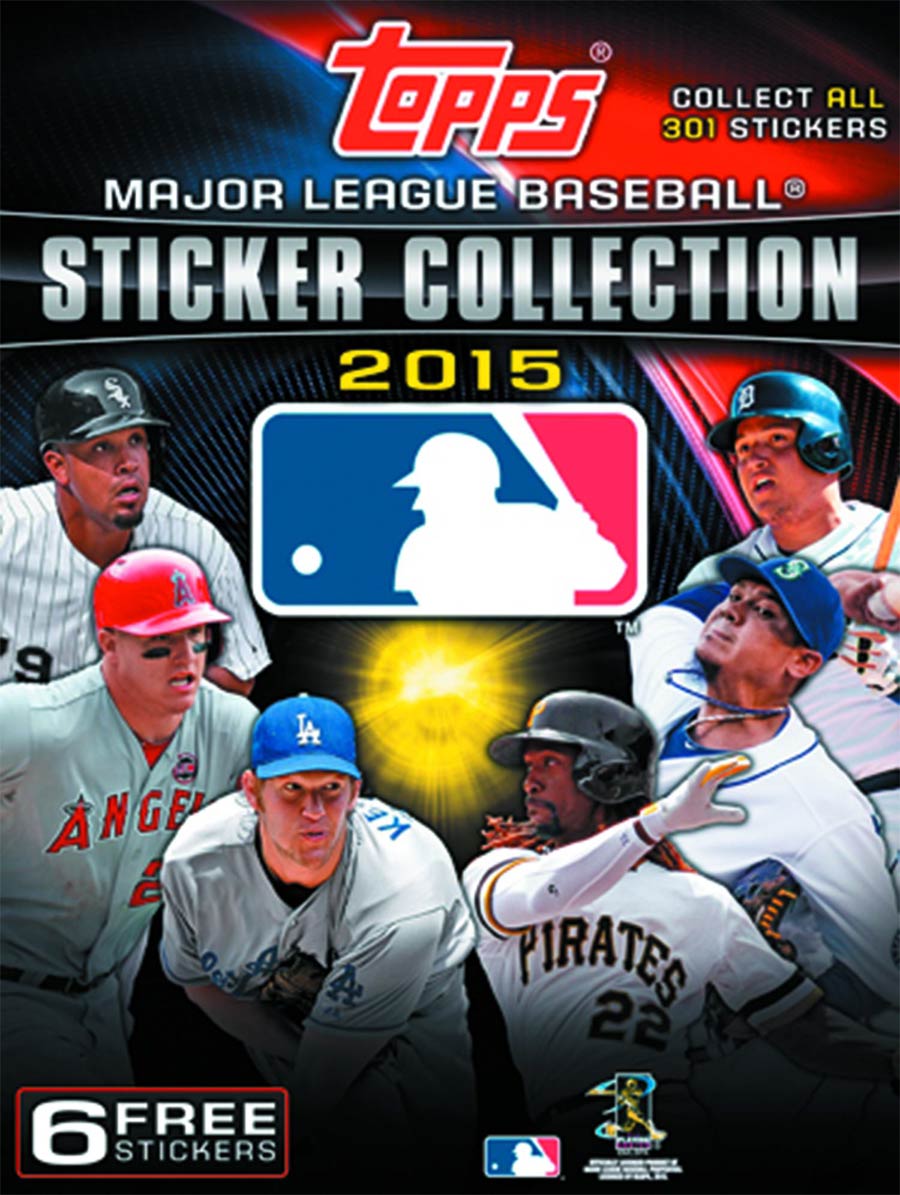 Topps 2015 Baseball Sticker Collection Box