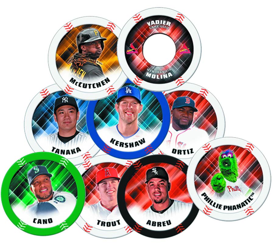 Topps 2015 MLB Chipz Display