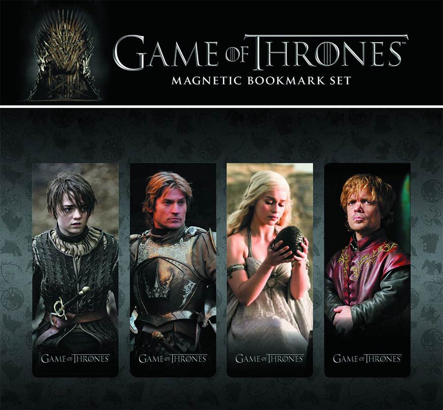 Game Of Thrones Magnetic Bookmark Set 2