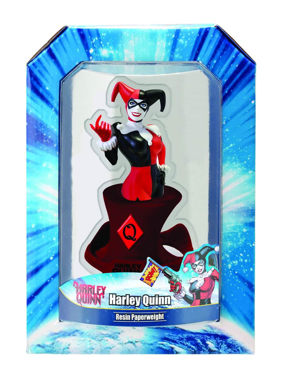 DC Bust Resin Paperweight - Harley Quinn