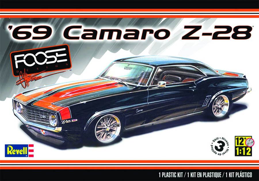 Chip Foose 69 Camaro Z/28 1/12 Scale Model Kit