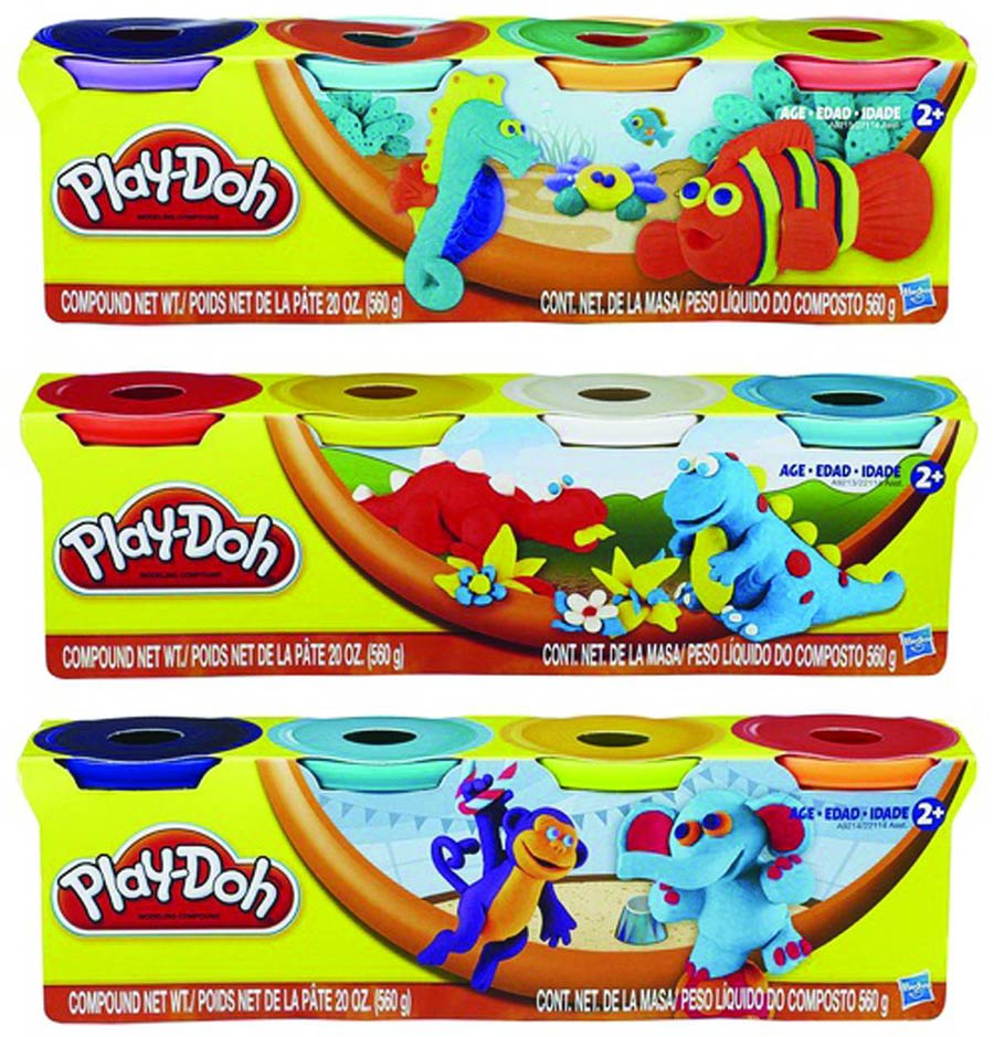Play-Doh Classic Colors Theme Assortment Case