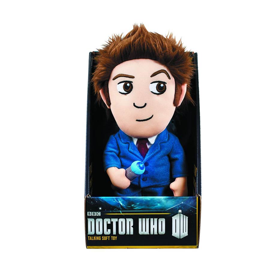 Doctor Who Tenth Doctor Medium Talking Plush