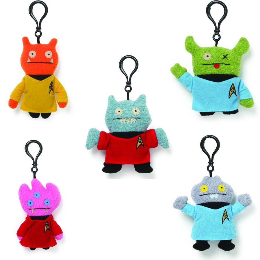 Uglydoll Star Trek Plush Clip-On Assortment Case