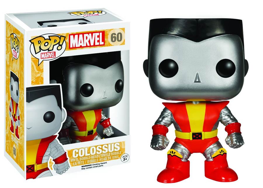 POP Marvel 60 X-Men Classic Colossus Vinyl Bobble Head