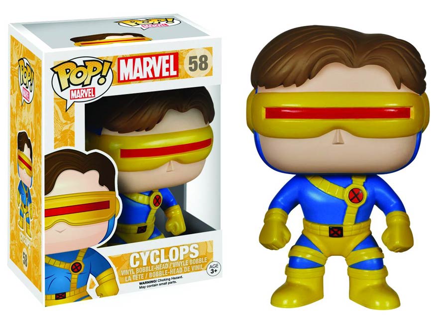 POP Marvel 58 X-Men Classic Cyclops Vinyl Bobble Head