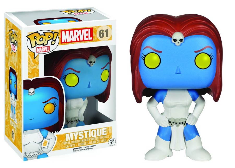 POP Marvel 61 X-Men Classic Mystique Vinyl Bobble Head