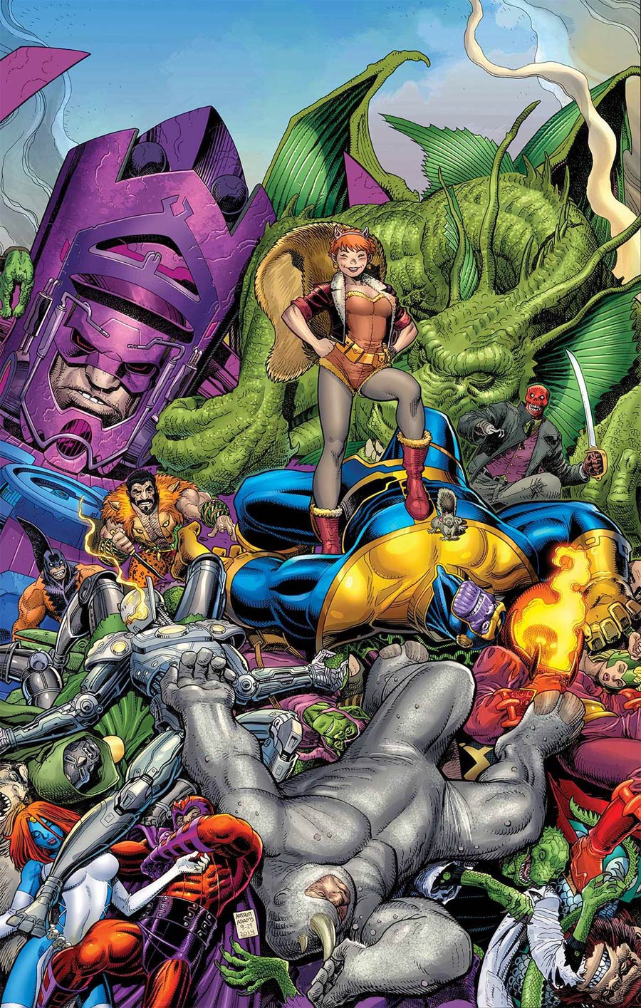 Unbeatable Squirrel Girl #1 By Arthur Adams Poster
