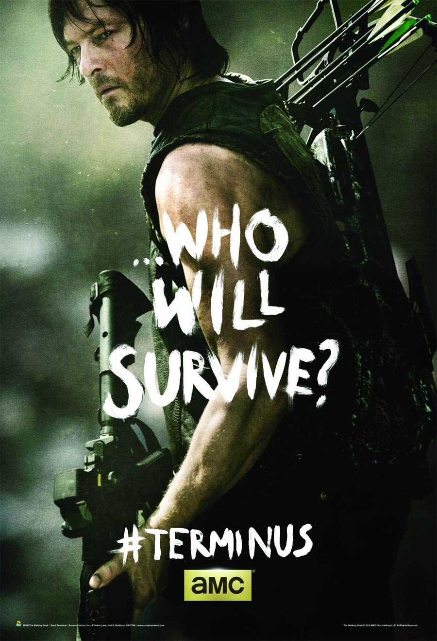 Walking Dead TV Series Poster - Daryl Terminus