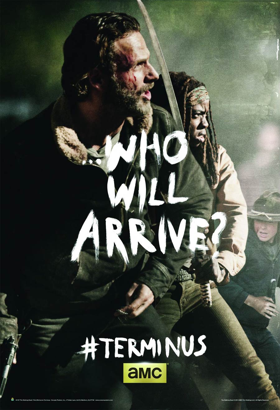 Walking Dead TV Series Poster - Rick Terminus