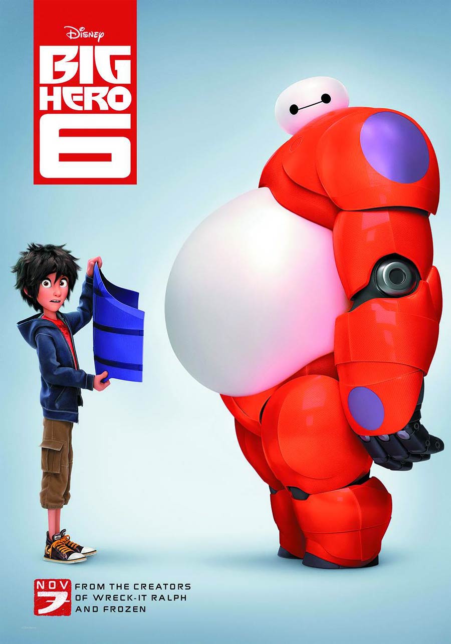 Big Hero 6 Blu-ray Combo DVD