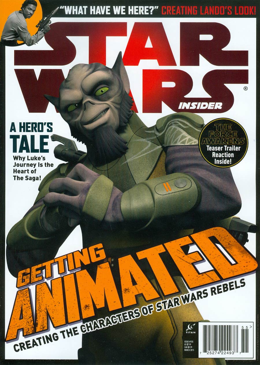 Star Wars Insider #155 Mar 2015 Newsstand Edition