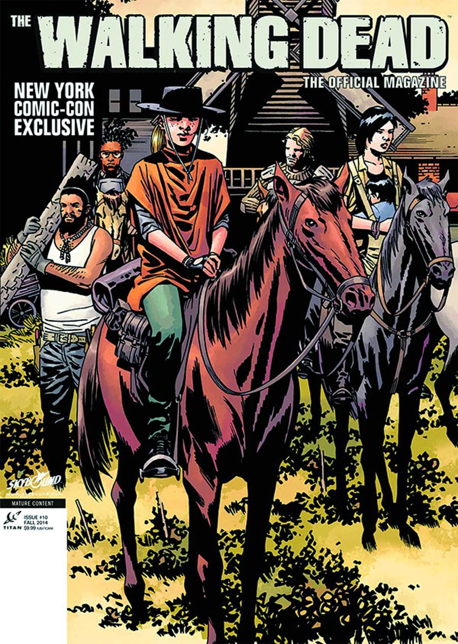 Walking Dead The Official Magazine #10 NYCC Exclusive Cover