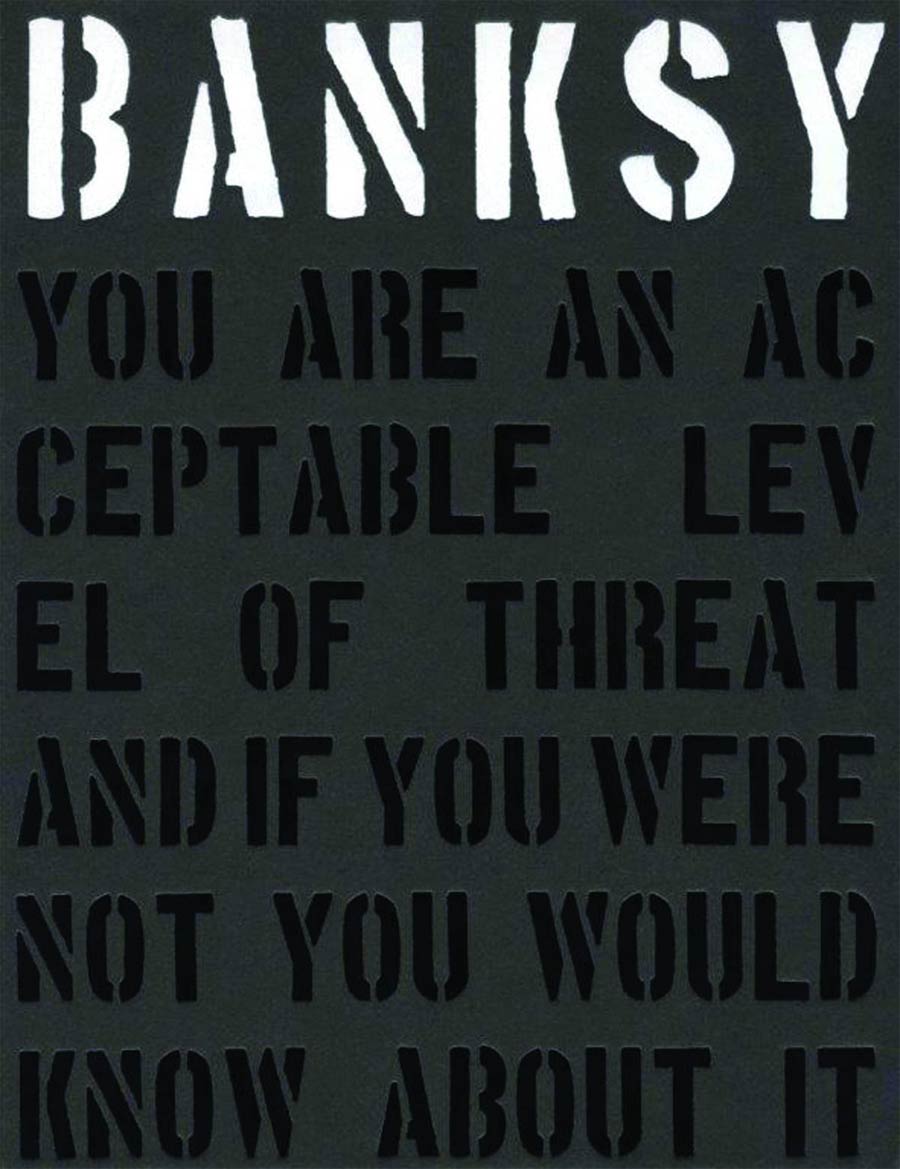 Banksy You Are An Acceptable Level Of Threat Updated Edition HC