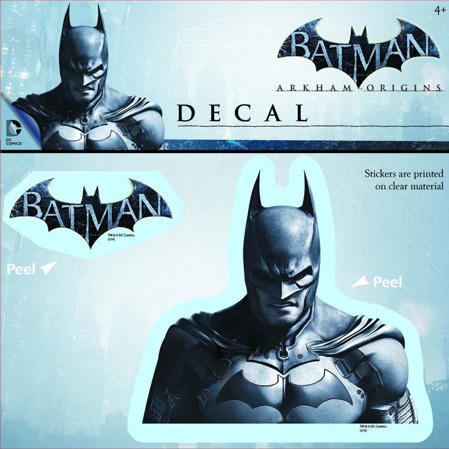 Batman Arkham Origins Pack Vinyl Decal Assortment Case 1