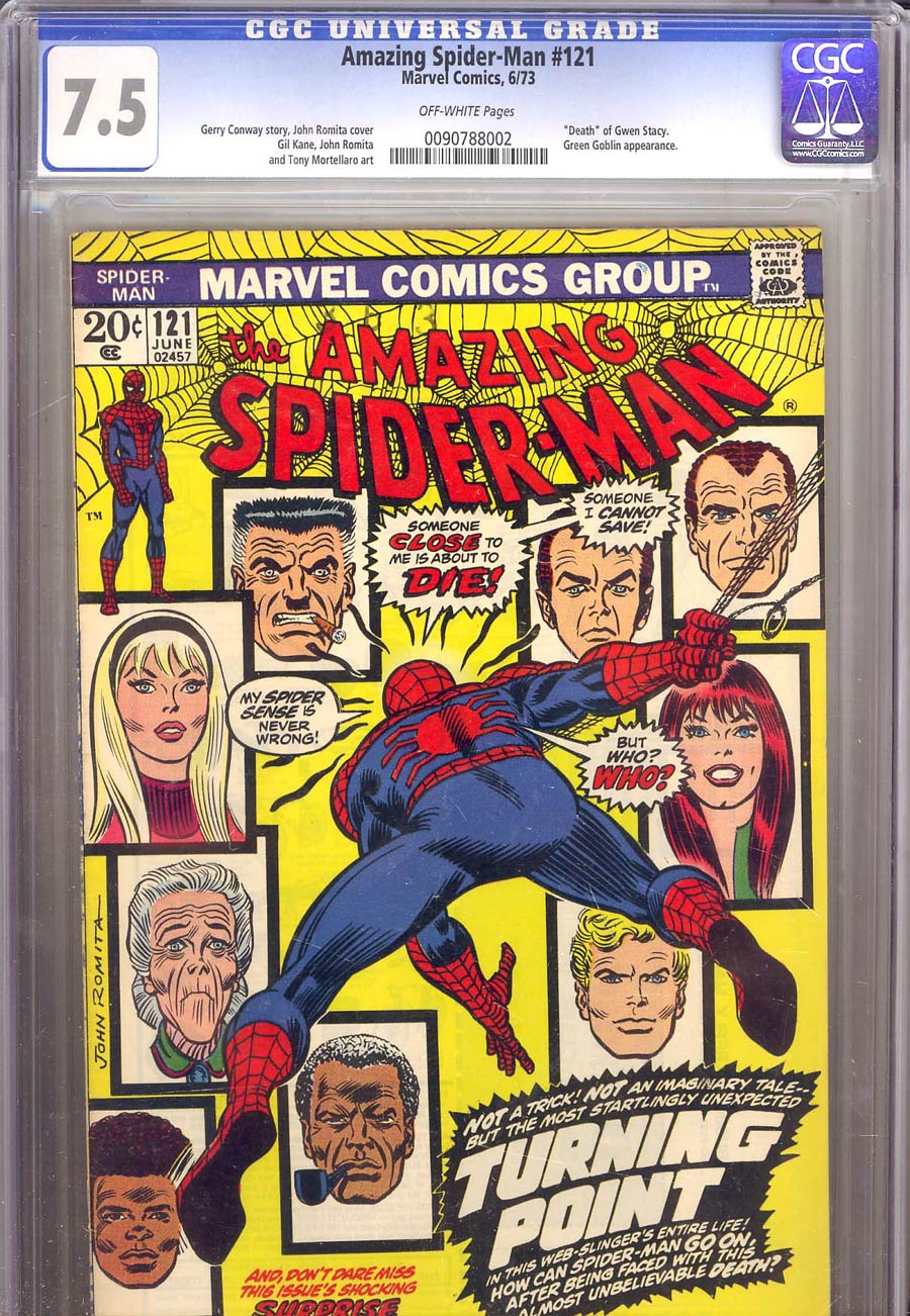 Amazing Spider-Man #121 Cover B CGC 7.5
