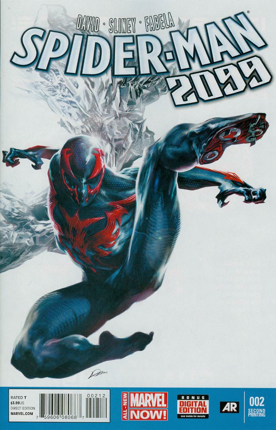 Spider-Man 2099 Vol 2 #2 Cover C 2nd Ptg Alexander Lozano Variant Cover
