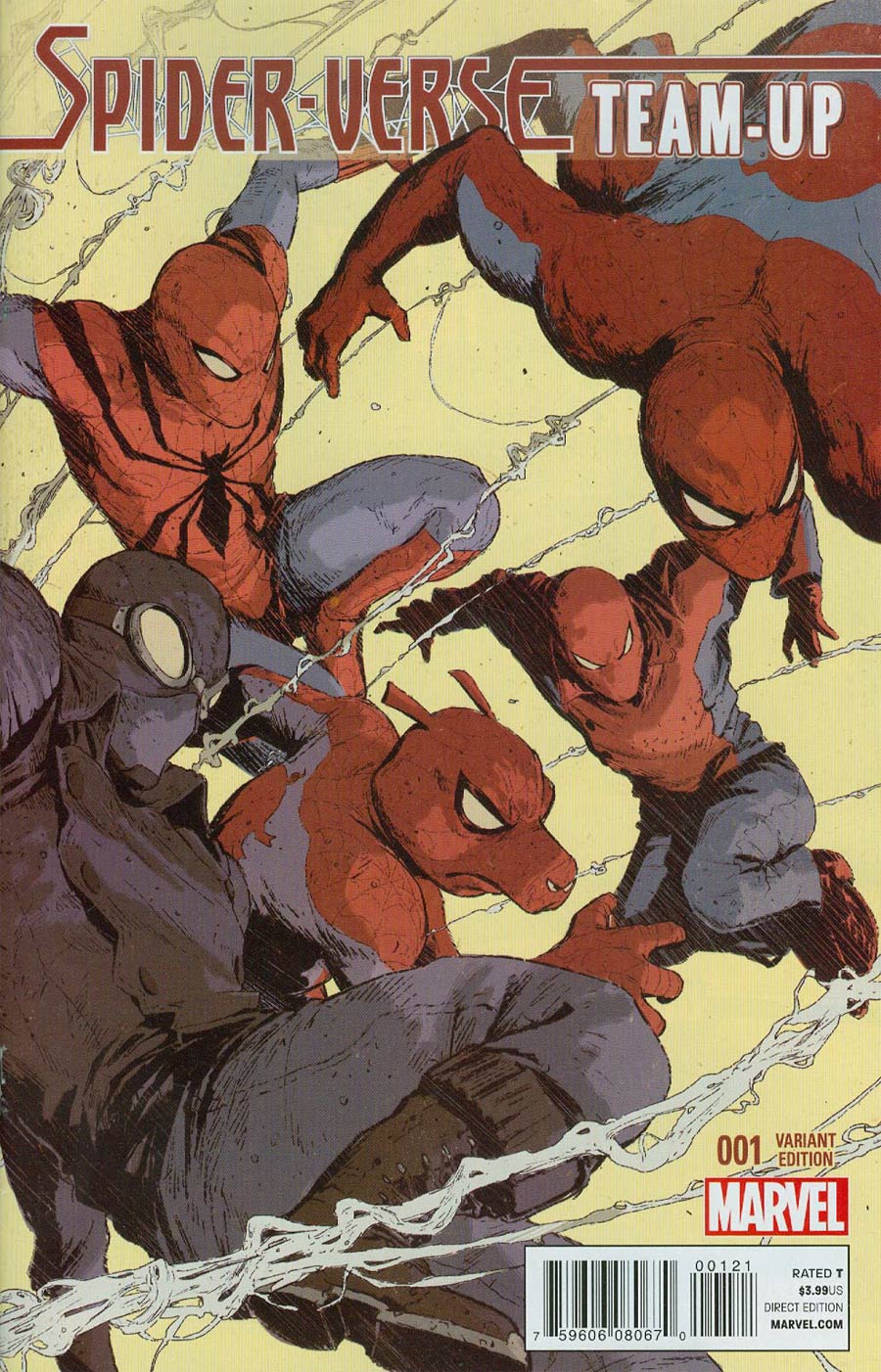 Spider-Verse Team-Up #1 Cover B Incentive Variant Cover